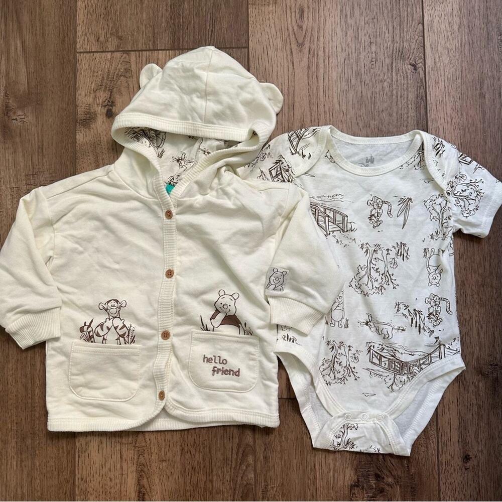 NWT! Disney Baby Set,‎ Winnie the Pooh, 2pc. Set, Unisex, Infant Gift, 18m